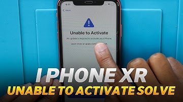 iphone xr unable to activate an update is required/unable to activate problem solution/Noor telecom