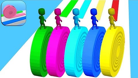 Layers Roll All pro levels Android ios Mobile gameplay walkthrough - Mokas gaming