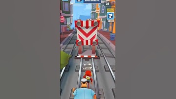 Thumbnail of 😱🚨 Subway Surfers but MYSTERY HURDLES?! 🧱🌀💣 What Just Happened?! 👀🔥#subwaysurfers #gaming #shorts