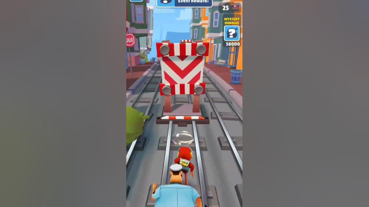 😱🚨 Subway Surfers but MYSTERY HURDLES?! 🧱🌀💣 What Just Happened?! 👀🔥#subwaysurfers #gaming #shorts