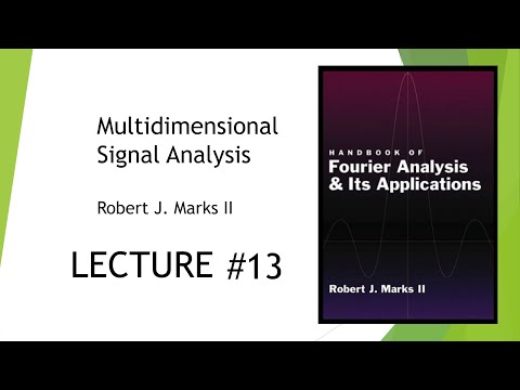 #13 Multidimensional Signal