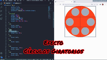 Círculos rotatorios con Html y Css (Muy sencillo)