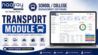 Transport Module - Naafay School / College Management Software