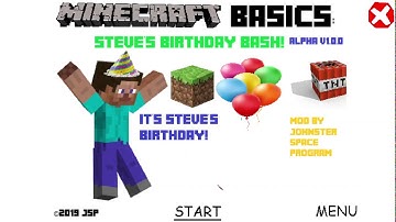 Minecraft Basics: Steve
