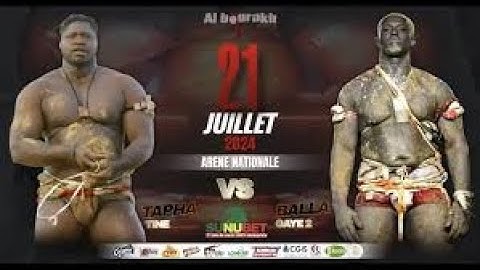 🛑Direct - Arène Nationale Combat Balla Gaye II vs Tapha Tine sur SENAFFICHE