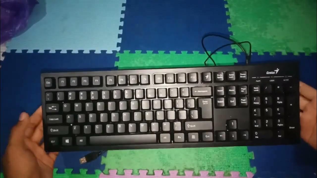 Review keyboard dari produk Genius YouTube