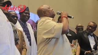 Gov Adeleke Received Award, Appreciate God Faithfulness.