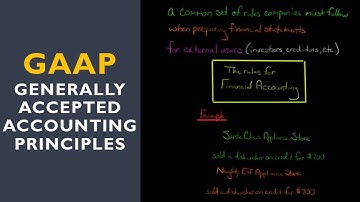 Introduction to GAAP (Generally Accepted Accounting Principles)
