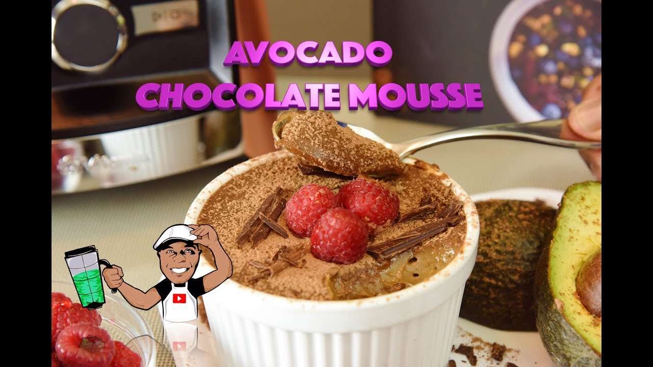 Vitamix Avocado Chocolate Mousse Feat: AER Disc Container