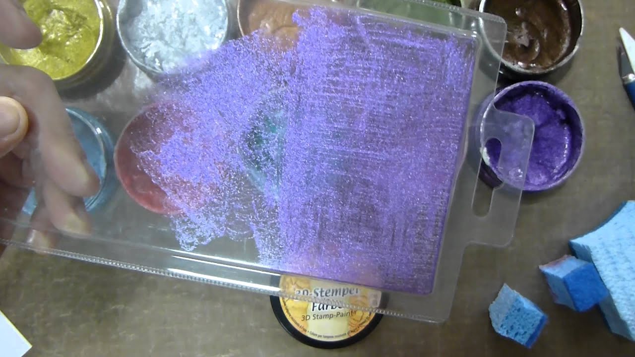 Video   Viva Decor 3D Stamp Paint