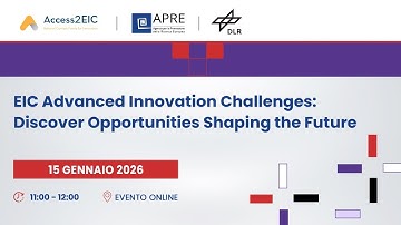 EIC Advanced Innovation Challenges: Discover Opportunities Shaping the Future