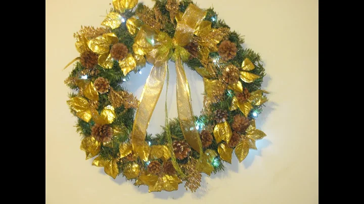 How to make Carmen's Victorian Garland Wreath