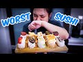 I made the worst sushi in japan