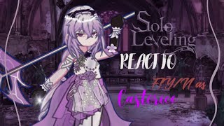 Solo Leveling react to F!Y/N as Castorice | My Au | 2X Speed | READ DESC