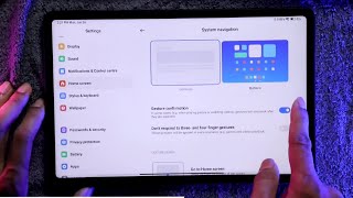 Xiaomi Pad 6 Navigation Gestures | How to Set Full Screen Display in Mi Pad 6 | Xiaomi Pad 6 Button screenshot 5