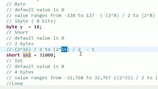 Primitive Data Types | Easy way to calculate size of Data types | Java Basics 29 | Java in Telugu