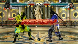 4502 Yoshimitsu Vs Lei Ryona - Tekken 7 Anakin X24 Sin Grafica