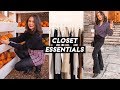 11 FALL + WINTER WARDROBE ESSENTIALS YOU NEED ♡