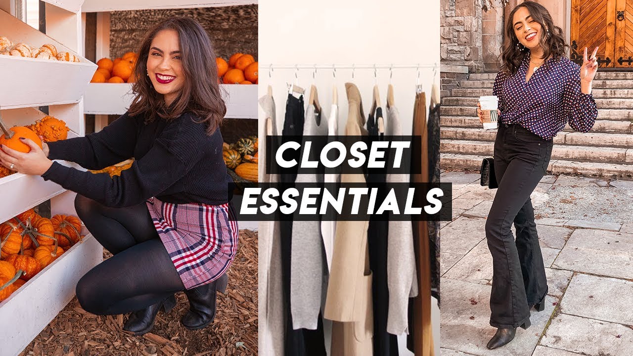 11 FALL + WINTER WARDROBE ESSENTIALS YOU NEED ♡ - YouTube