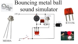 Bouncing Metal Ball Sound Simulator.