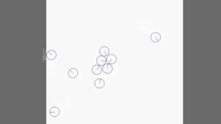 Aggregation of 10 Simulated e-puck Robots