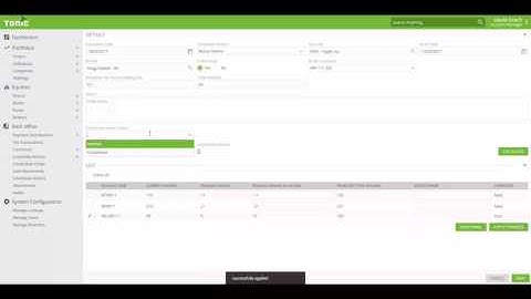 Tonic - Corporate Actions