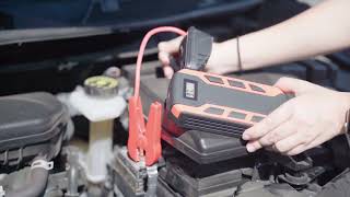Sungale Alpha Digital A10 Jump Starter In Actual Use