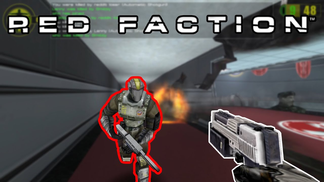 Red Faction (PC) Multiplayer Deathmatch on P.I.B Lobby (2022) - YouTube