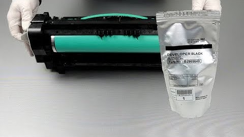 Developer replacement Photocopier RICOH MP4002, MP4001, MP4000, MP5002 MP5001