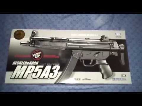 Tokyo Marui H&K MP5A3 Spring Airsoft Rifle - YouTube
