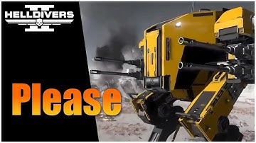 Let me be a Mech pilot - Helldivers 2
