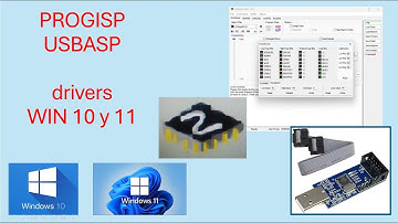 Cómo usar el USBasp y el PROGISP para el AVR