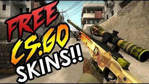 FREE CS:GO SKINS (2017) Not Clickbait!!