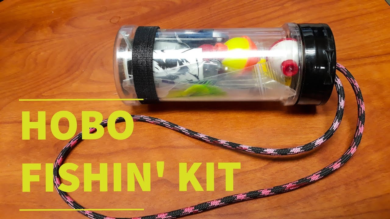 How to make a hobo fishing kit 