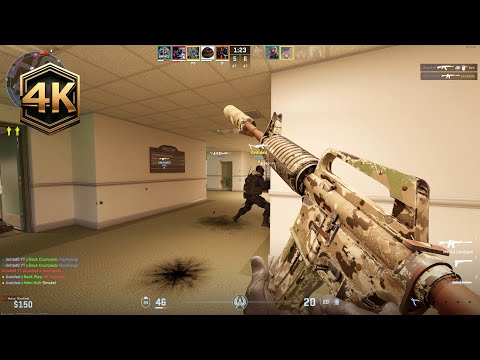 Counter Strike 2 Gameplay 4K (No Commentary)