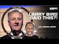 Stephen A., Shannon Sharpe &amp; Perk go OFF THE RAILS talking LeBron-Larry Bird | First Take