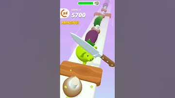 Perfect Slices 😋 All Levels Gameplay Walkthrough Android-iOS Big Updated#shorts