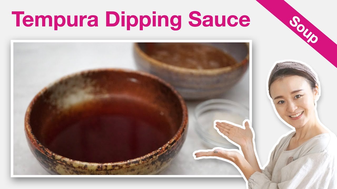 How To Make Tentsuyu | Tempura Dipping Sauce (Recipe) | Japanese Seasoning & Sauce | YUCa