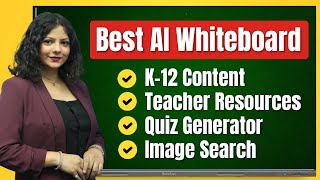 AI Whiteboard With Content – Teach With AI Smart Board For Teaching – AI Digital Board For Classroom
