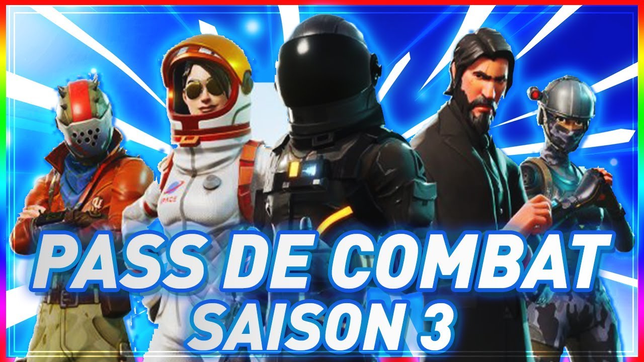 FORTNITE | ON DÉCOUVRE TOUT LE PASS DE COMBAT SAISON 3 !!! - YouTube