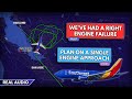 Engine FAILURE On Final Approach Single Engine Landing Southwest B737 Diverts To Oakland Real ATC Engine FAILURE On Final Approach Single Engine Landing Southwest B737 Diverts To Oakland Real ATC