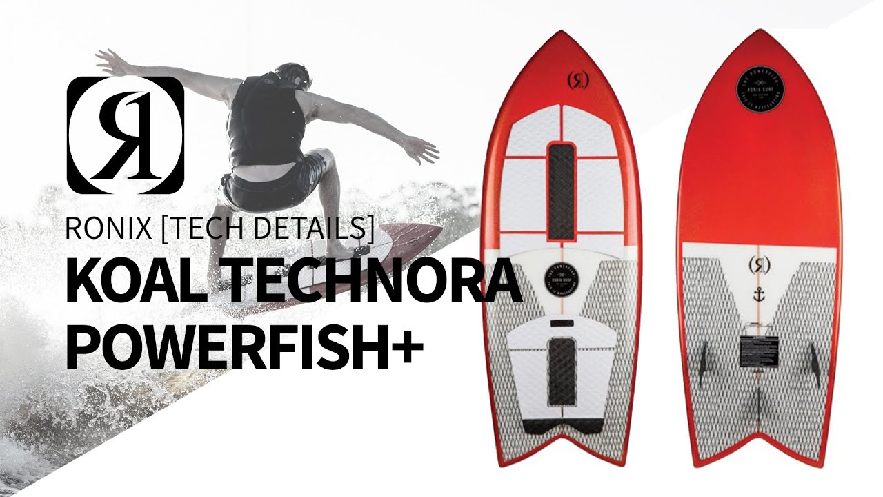 2019 Ronix Koal Technora Powerfish+ Wakesurf Board - YouTube