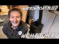 Log Burner Install Just In Time | Stud Walls | Narrowboat Conversion | BOATLIFE