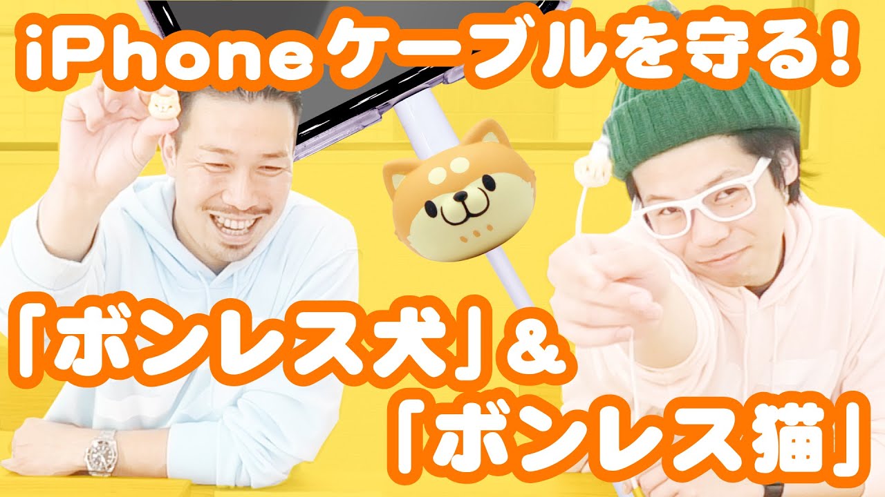 ボンレス犬とボンレス猫 ケーブルカバー スマホの救世主アイテム Youtube