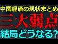 12-15 中国経済の現状解説：三大弱点と今後の見通しは？