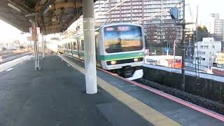 常磐快速線E231系快速取手行を撮った。我孫子駅