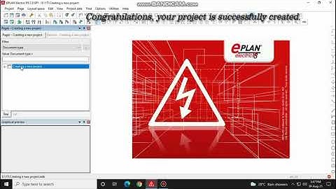 HOW TO CREATE PROJECT IN EPLAN SOFTWARE | EPLAN ELECTRIC P8 2.9 SP1 | No Commentary