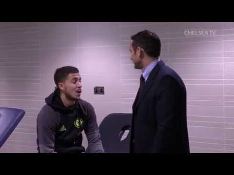 oscar peterson A LEGEND RETURNS: Frank Lampard visits the team in the tunnel and dressing room
