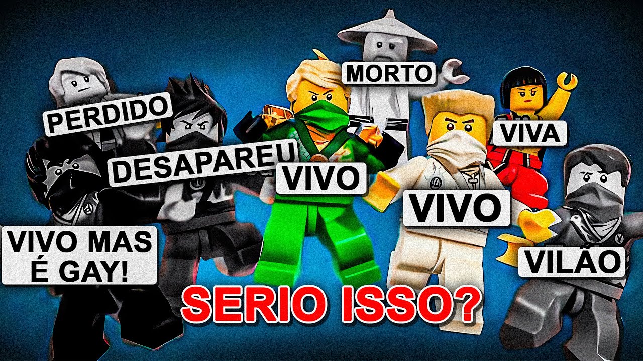 O VERDADEIRO FINAL dos personagens de NINJAGO Você não vai acreditar