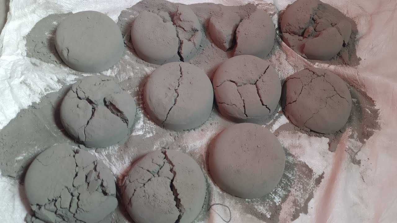 Shocking Clay Listen to Clay Crumble 💥 | Real Cracking Sound ||Satisfying Dry Clay ...